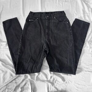 Vintage LEE Black High Waisted Mom Jeans